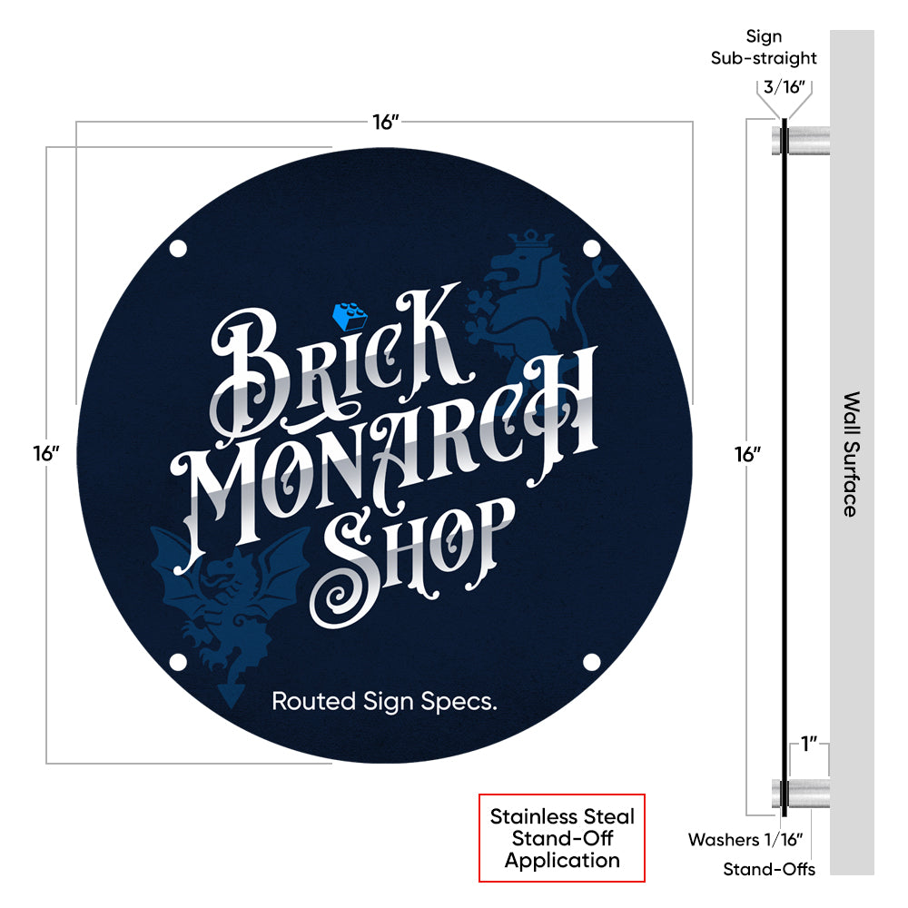Rock Raiders Wall Sign – Brick Monarch Shop
