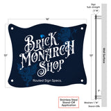 Classic Pirate Flag Wall Sign