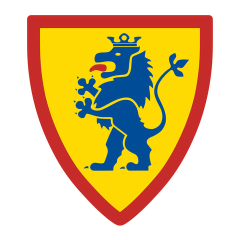 Lion Crusaders Yellow Decal
