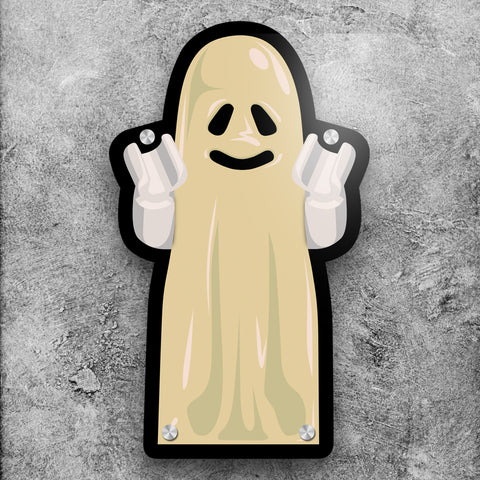 Ghost Wall Sign