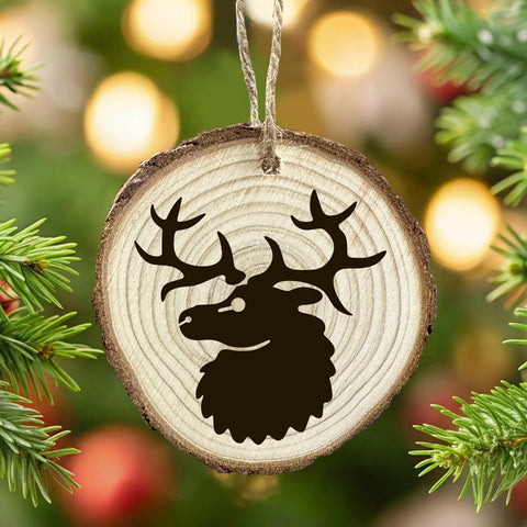 Forestmen Log Ornament