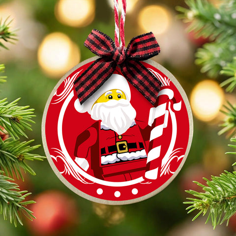 Santa Ornament