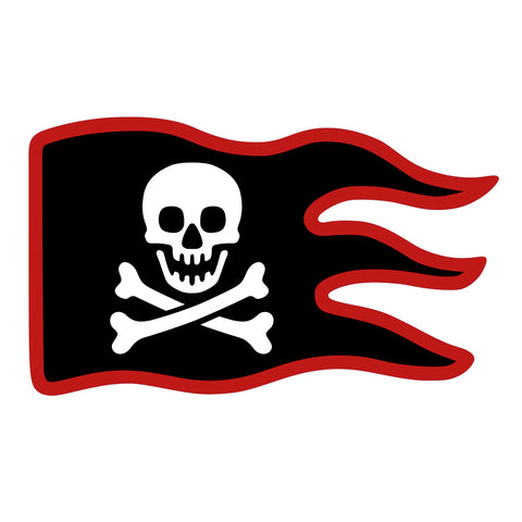 Pirate Flag 2 Decal