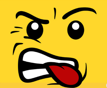 Weird Guy Minifig Head Decal