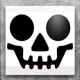 Skull Head Wall Sign
