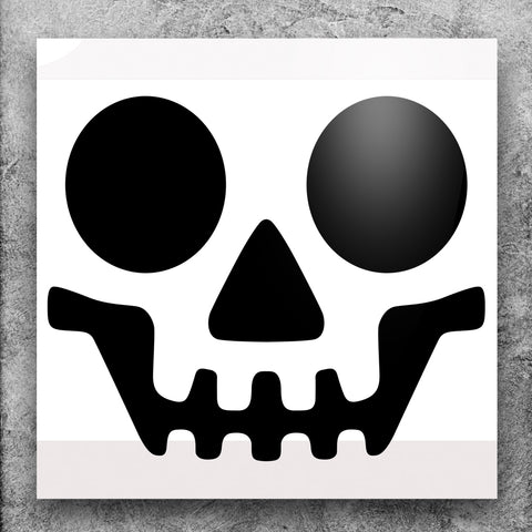 Skull Head Wall Sign