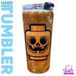 Pumpkin Head Tumbler Cup