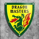 Dragon Masters Emblem Shield Wall Sign