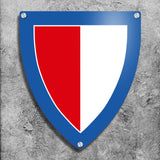 Knights Procession Shield Wall Sign