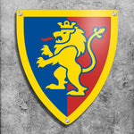 Lion Knights Shield Split Wall Sign