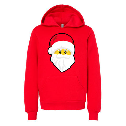 Youth Santa Head Hoodie