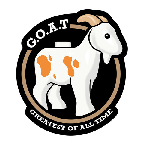 GOAT Decal
