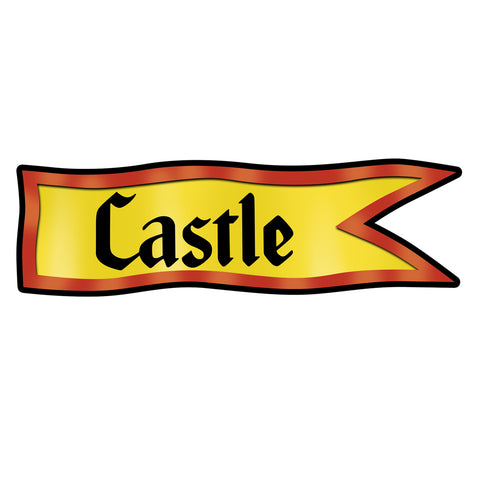 Castle Flag Decal