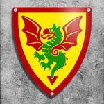 Dragon Masters Shield Wall Sign