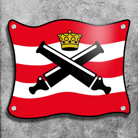 Imperial Guards Flag Wall Sign
