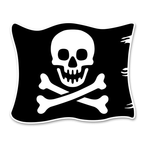 Pirate Flag Decal