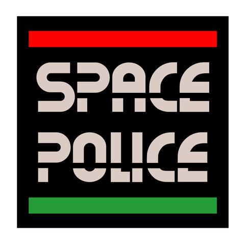 Space Police 1 Decal