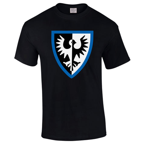 Black Falcons - Blue TShirt – Brick Monarch Shop